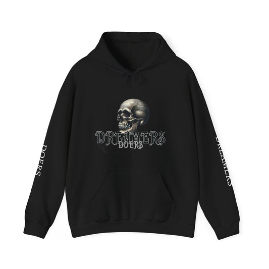 "DREAMERS" "DOERS" Unisex Heavy Blend™ Black Sweatshirt